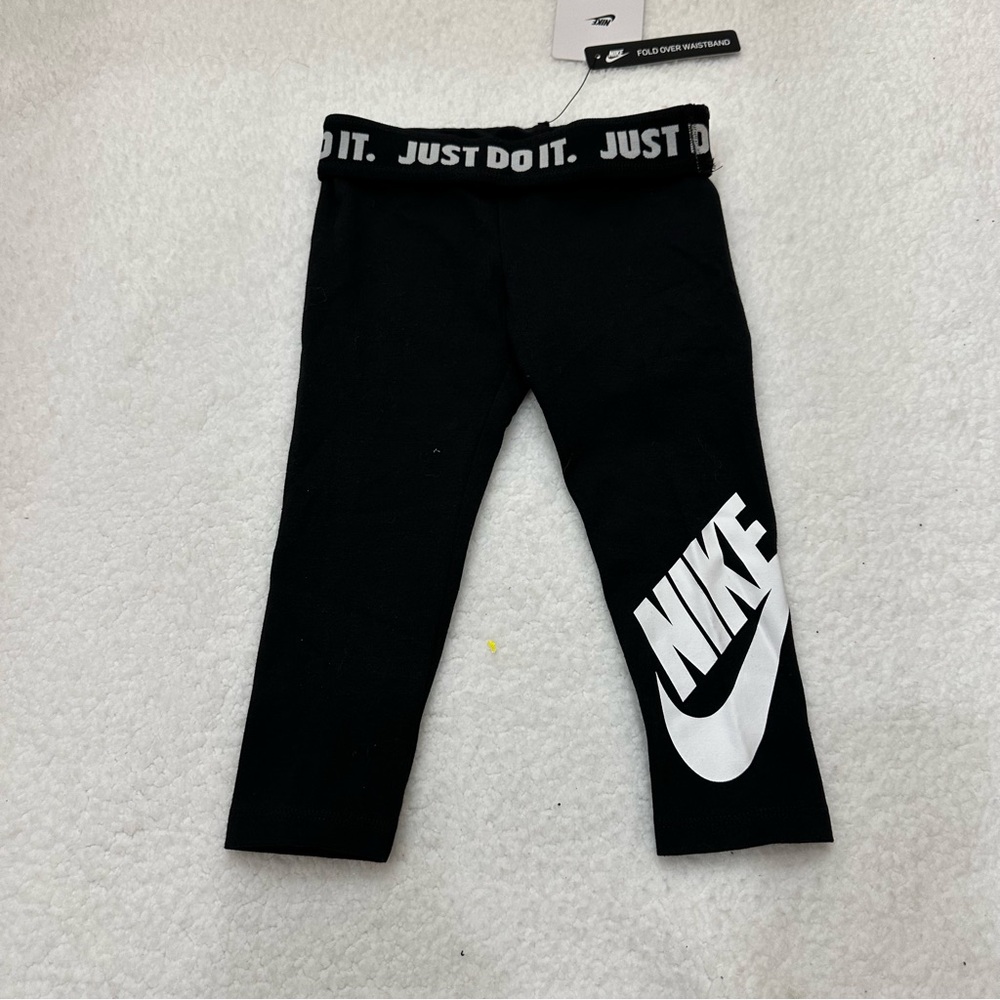 Girls Black Nike Leggings
